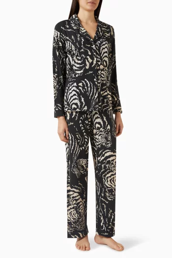 Long Pyjama Set in Jersey