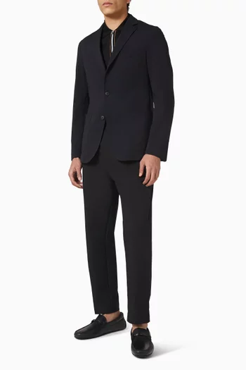 Slim Jacket in Performance-stretch Jersey