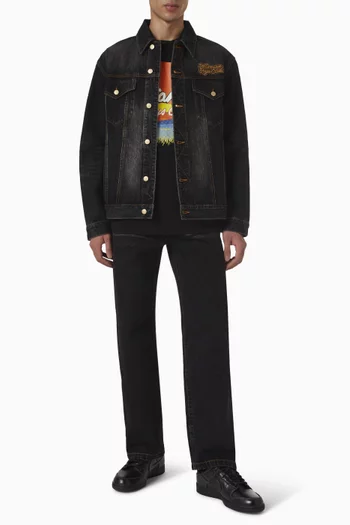 تي شيرت بطبعة سوفينير قطن