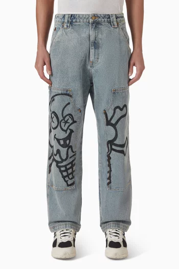 Cones & Bones Carpenter Jeans in Denim