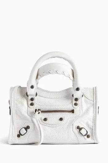 Nano Le City Bag in Arena Storico Lambskin