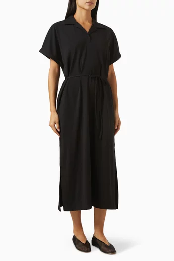 Belted Polo Dress