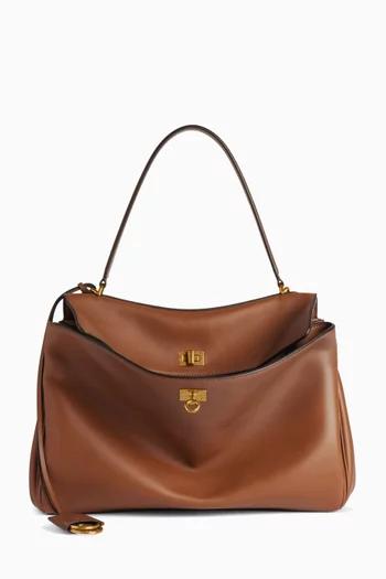 Medium Rodeo Handbag in Smooth Calfskin