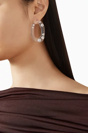 Zeynah Earrings in Resin