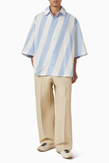 La Chemise Triangle in Cotton Poplin