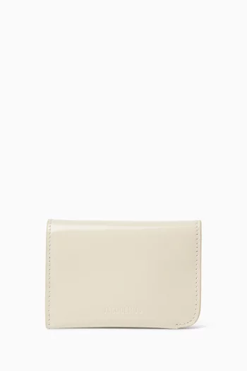 Le Porte-Cartes Curvo Card Holder in Leather
