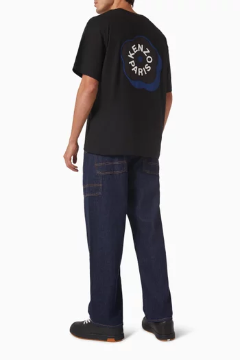 Boke Flower 2.0 Embroidered T‑shirt in Cotton