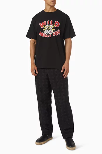 Wild Tiger T‑shirt in Cotton