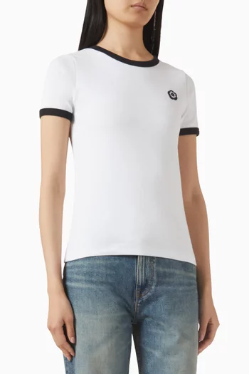 Boke Flower 2.0 Embroidered T-shirt in Cotton