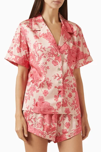 Celine Pyjama Shorts Set