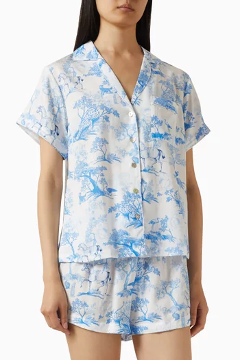 Camille Pyjama Shorts Set