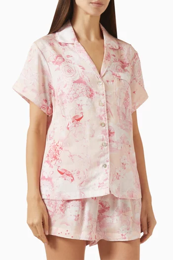 Camille Pyjama Shorts Set