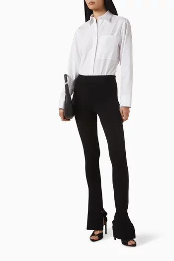 قميص بجيب قطن بوبلين