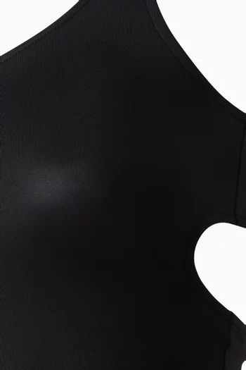 لباس سباحة قطعة واحدة بفتحة