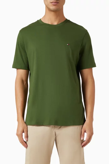 Crew Neck T-shirt in Cotton