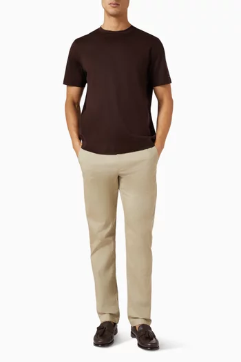 Jersey T-shirt in Cotton