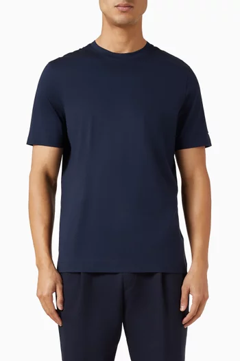 Jersey T-shirt in Cotton