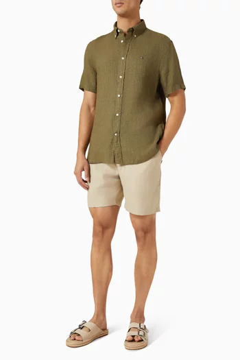 Mercer 7'' Shorts in Linen