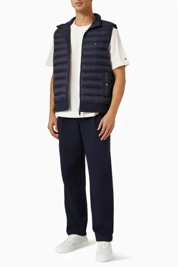 Lightly Padded Quilted Vest