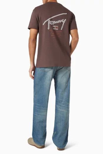 Logo T-shirt in Cotton