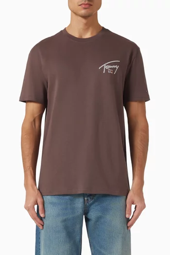 Logo T-shirt in Cotton