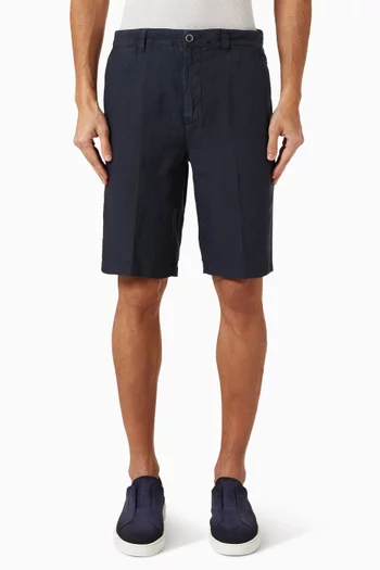 Bermuda Shorts in Linen
