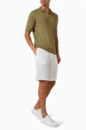 Bermuda Shorts in Linen