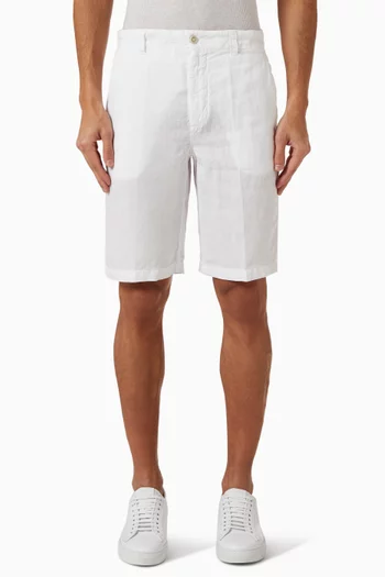 Bermuda Shorts in Linen