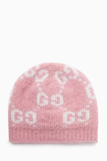 GG  Logo Beanie in Alpaca-blend