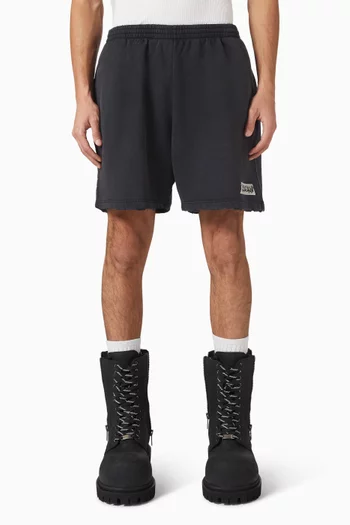 Masking Tape Shorts in Dry Fleece