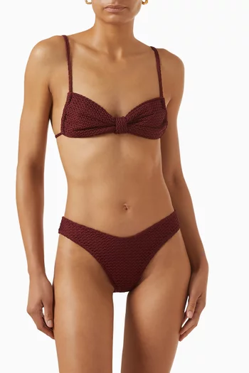 قطعة بيكيني علوية ديفين كروشيه