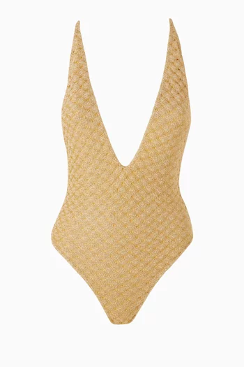 One-piece Swimsuit in Viscose-knit
