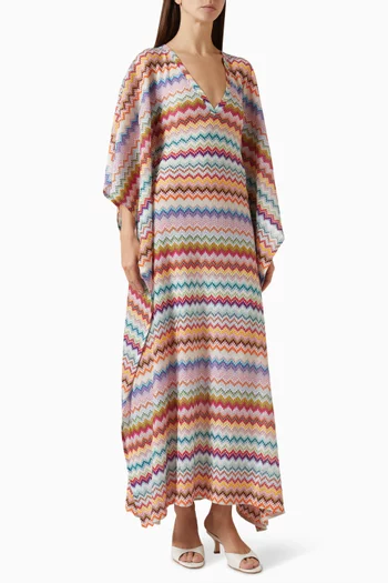 Zig-zag Cover-up Kaftan