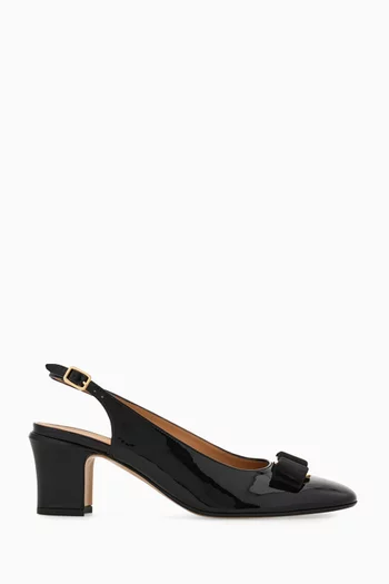 Vetty 55 Slingback Pumps in Naplak Leather