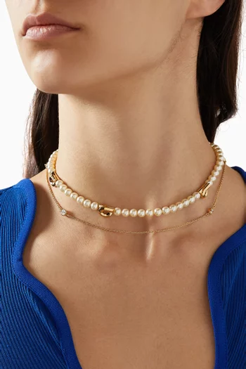 قلادة بطبقتين