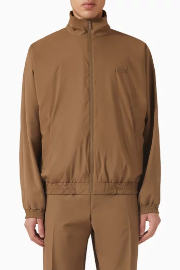 Reversible Blouson Jacket in Wool-blend