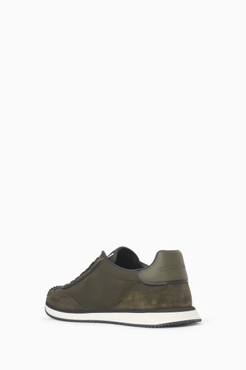 DG Cushion Sneakers in Leather & Suede
