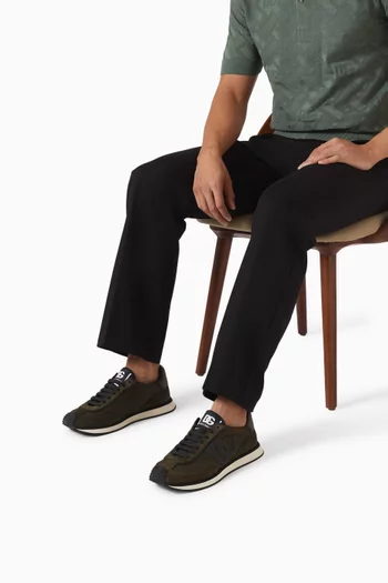 DG Cushion Sneakers in Leather & Suede