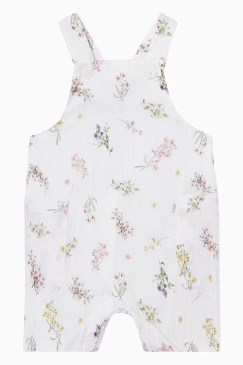 Myra Print Playsuit in Cotton