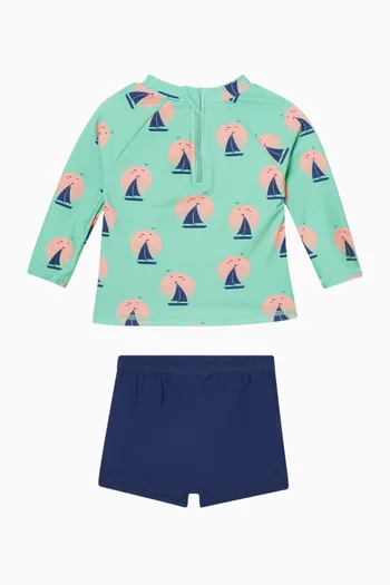 Jarvis Print Swim Set