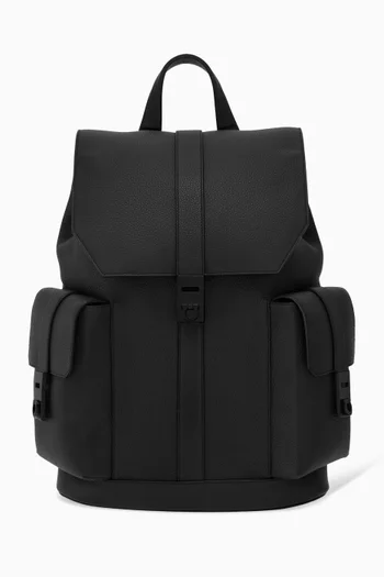 Utility Backpack in Calfskin