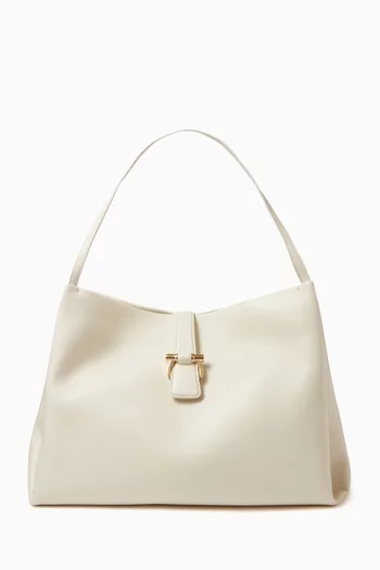 Gancini Tote Bag in Calf Leather