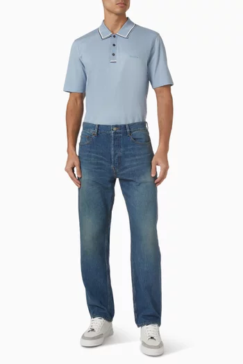 Polo Shirt in Cotton Pique