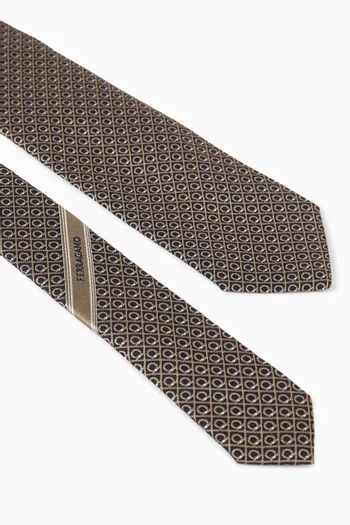 Jacquard Tie in Silk