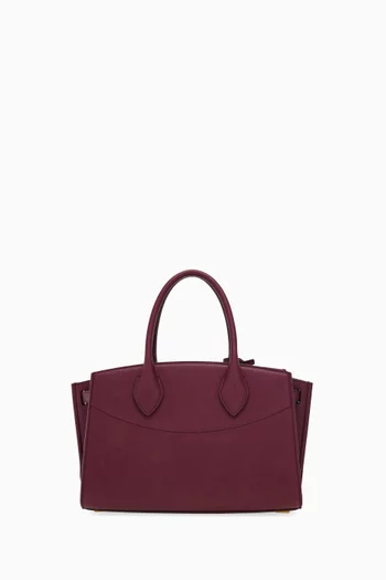 Small Studio Top-handle Bag in Calfskin