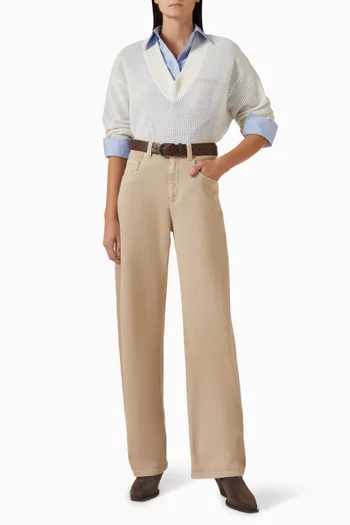 Net Sweater in Cashmere