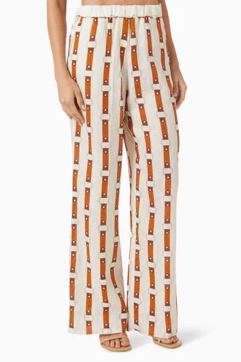 بنطال سان بينيتو كتان