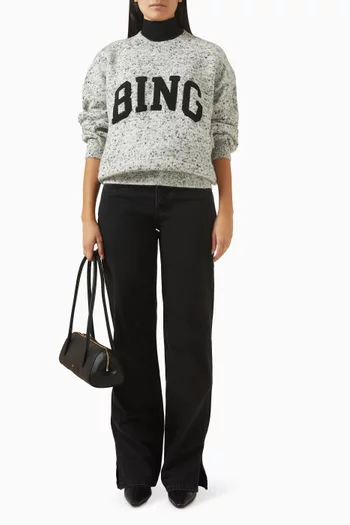 Sydney Crewneck Sweater in Alpaca Blend