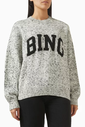 Sydney Crewneck Sweater in Alpaca Blend