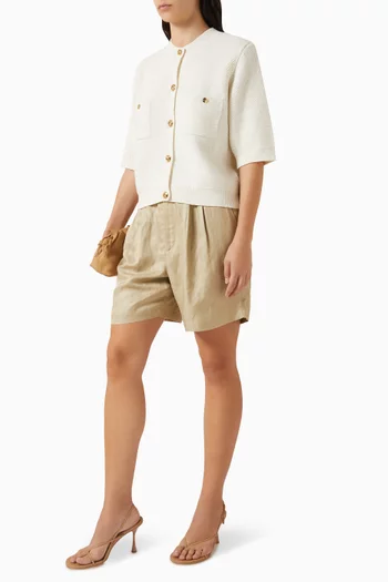 Christa Knit Cardigan in Wool Blend